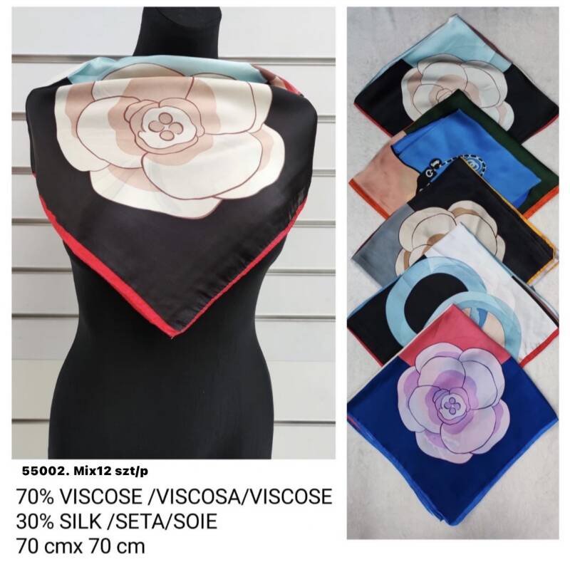 Chuska damskie Roz Standard,  Mix kolor Paczka 12 szt